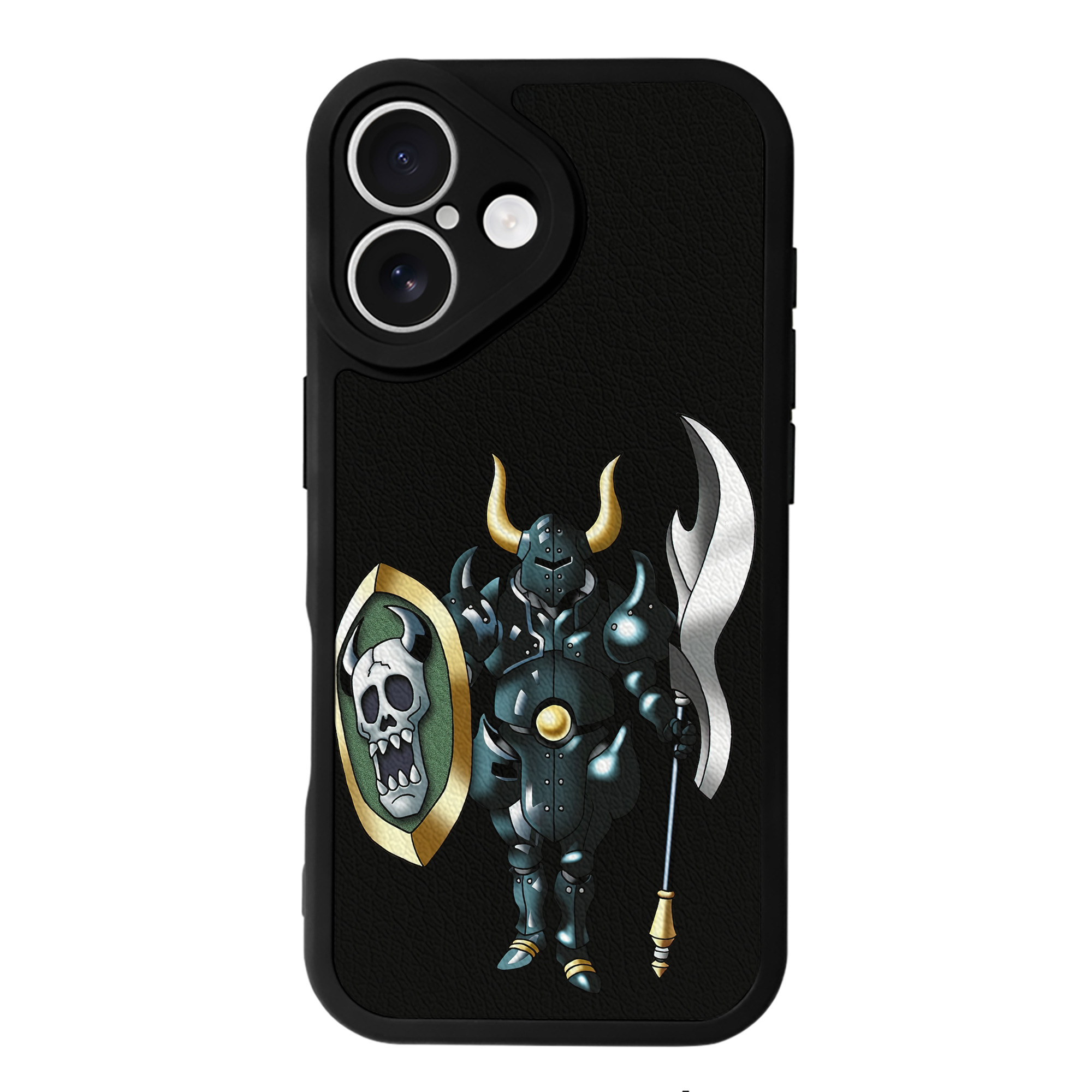 （画像用） ドラゴンクエスト Doragon Kuesuto Dragon Quest 【iPhone 16シリーズ対応】シリコンスマホケース（レザー調） 材質：シリコン